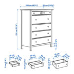 دراور مدل HEMNES ایکیا ۶ کشویی - Image 2