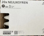 شمع ایکیا مدل nejliksyren مجموعه 20 عددی - Image 3