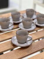ست قهوه خوری ۶ نفره گوپان (ساده) - Image 6